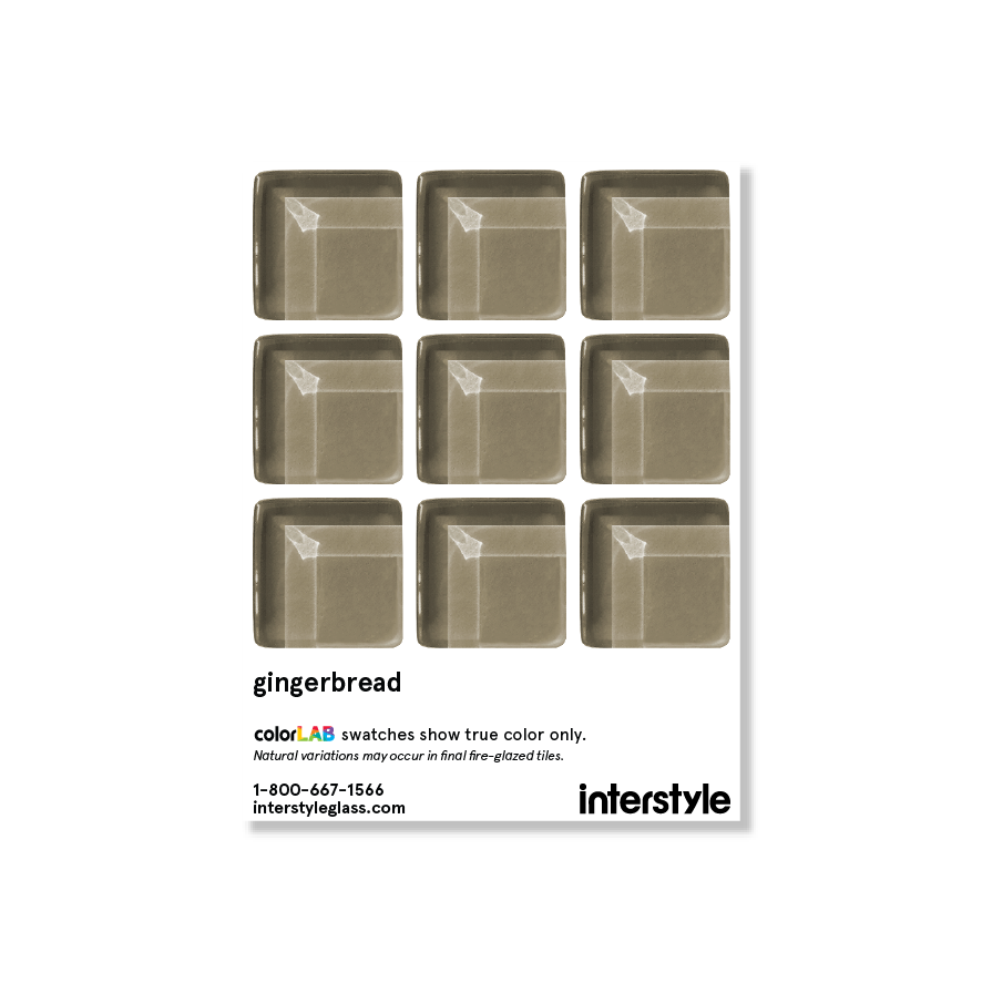 Sample Swatch | Gingerbread