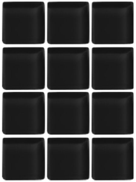 In-Stock Glass Tile | Black Cod